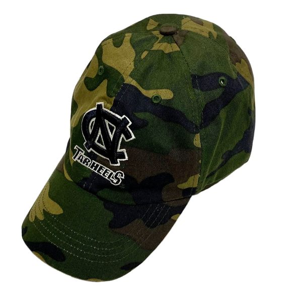 TEI Other - NC Tarheels Kids Boy’s Camouflage Adjustable Cap Hat College Basketball T.E.I.